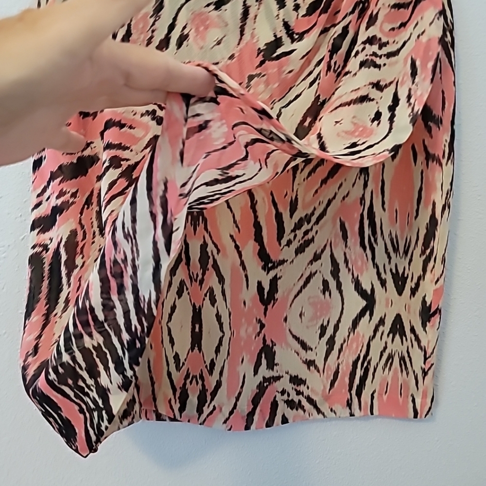Evan Picone Animal Print Skirt 10P~30" W x 20" L Lined NWT - Picture 2 of 8